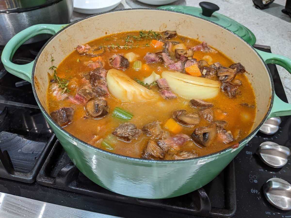 Whisk the soy sauce, tomato paste, anchovies, and Worcestershire, then add. Diversity is a beautiful, delicious thing.Into the pot it goes, along with our gelatin-rich beef bone stock, thyme, & bay leaves.Unnoticed (like Biden's AZ win yesterday), I also added pearl onions.