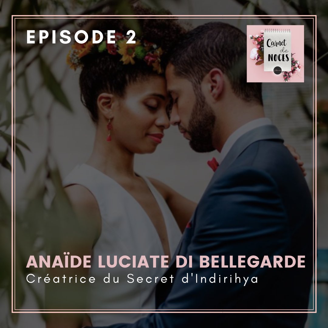 CarnetDeNoces's tweet photo. 🎙 Nouvel épisode de #CarnetDeNoces dispo sur vos applis podcast préférées !

On y parle du phénomène de l’elopement avec Anaïde, créatrice du Secret d’Indirihya 😌

👉 https://t.co/N2BtprpoVO

#weddingplanner #wedding #podcast https://t.co/D8VZlF61eV
