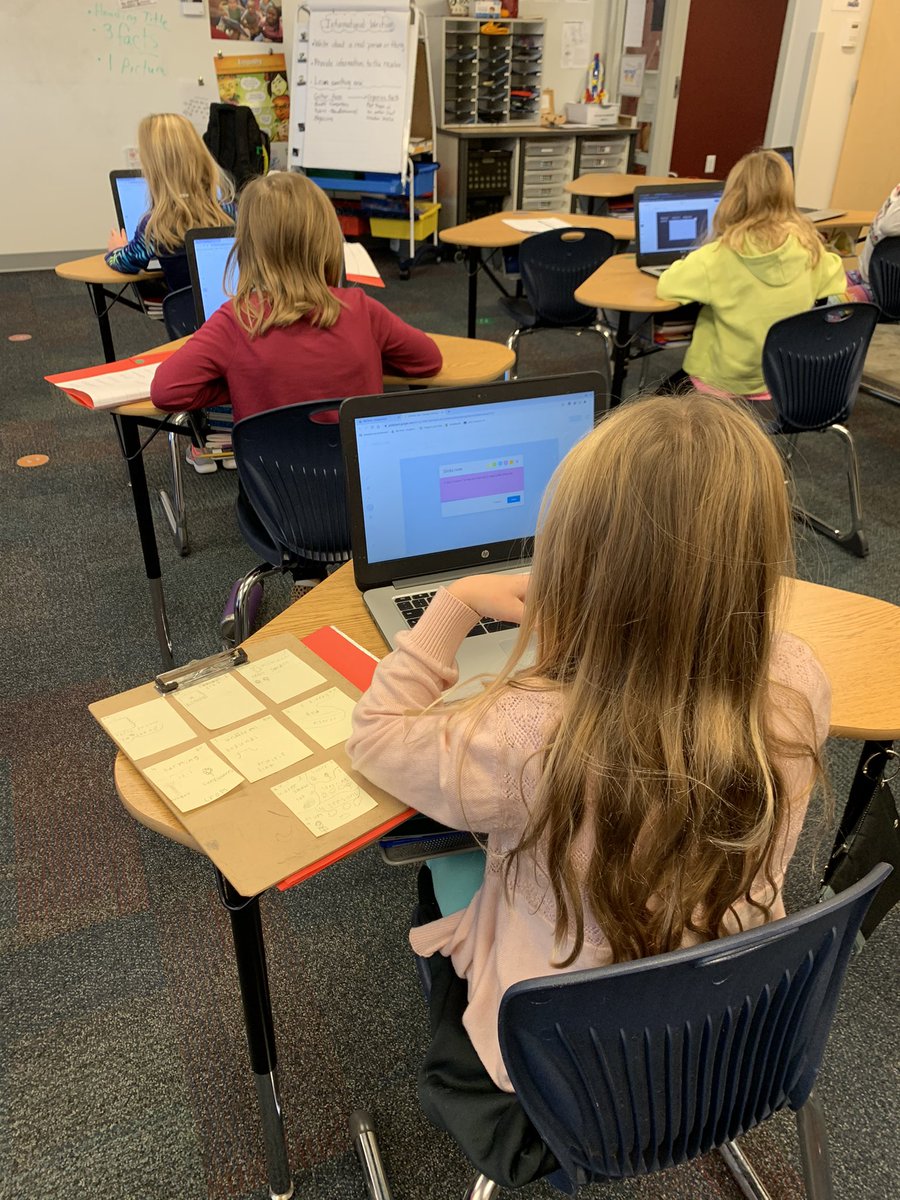 RocketReaders's tweet photo. Second graders are sharing informative writing on Google Jamboard.  Digital post-it notes are our new JAM!  So easy and user friendly! @KellyMBoswell  @LibertyRockets @googlejamboard https://t.co/MwXqldtRlL