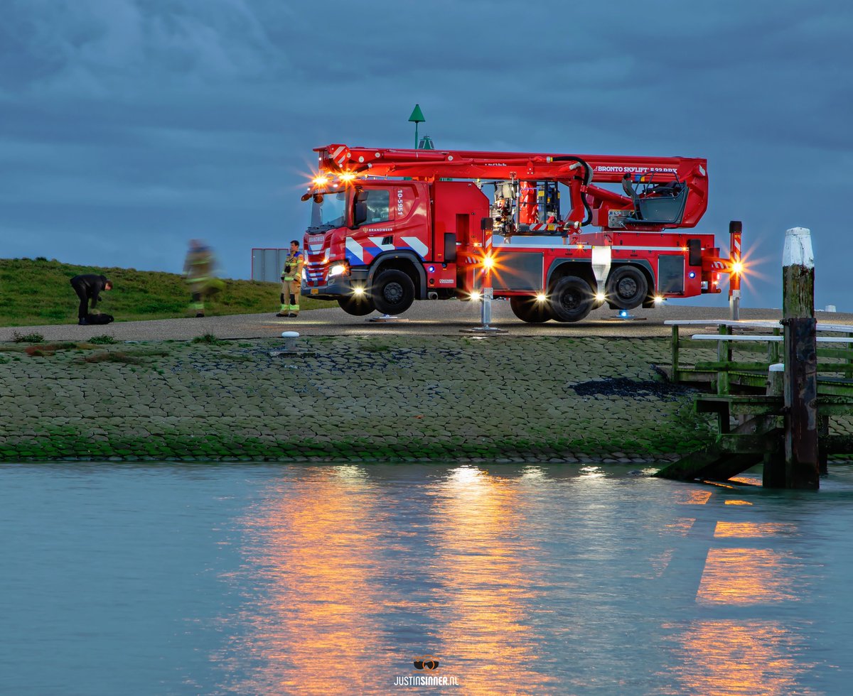 Melding brandweer Haven Oudeschild