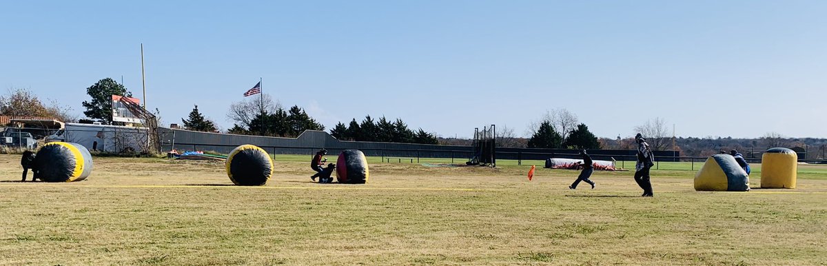 Paintball is under way so make sure you come out and play you can sign up at the field we are here from 11-4pm.