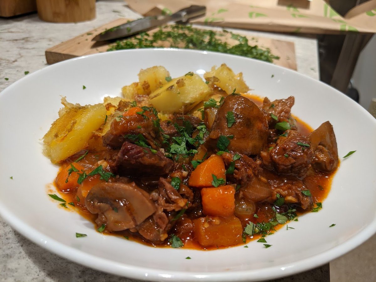 American beef stew.Like the gracious, peaceful transfer of power for every US President until this one, it's a heart-warming classic.