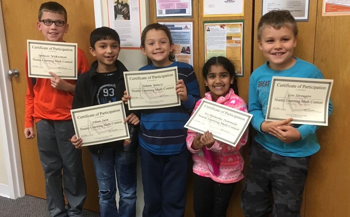 MathAltitude's tweet photo. #Flashback from 2016. #NLMC These students are now participating in higher level math contests. Another group of students will participate in #Noetic #Learning #Math #Contest today.  Good luck everyone! You have prepared well.  Just do your best today! https://t.co/KVxDrixDdG