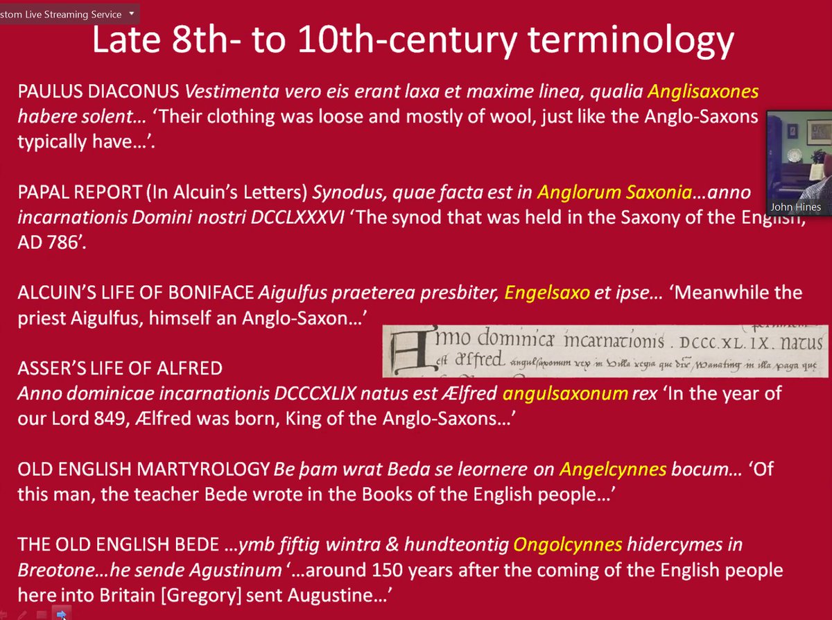 Continuing with discussion of terminology. Hines is making no distinction between these various terms.