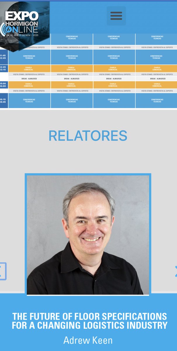 ChristopheCORTINOVIS (@kriscorti) on Twitter photo Andrew Keen - CSO <a href="/RCRIF/">RCR Ind. Flooring</a> participara al primer ENCUENTRO VIRTUAL DE LA CONSTRUCCIÓN CON HORMIGÓN
24-25-26 & 27 de Noviembre 2020
<a href="/Fl_Dynamics_RCR/">Floor Dynamics RCR</a> <a href="/Monofloor_RCR/">Monofloor 🇪🇸</a>
INSCRIPCIÓN <a href="/Expo_Hormigon/">ExpoHormigón OFICIAL</a> 🔽🔽🔽
expohormigon.ich.cl Andrew Keen - CSO <a href="/RCRIF/">RCR Ind. Flooring</a> participara al primer ENCUENTRO VIRTUAL DE LA CONSTRUCCIÓN CON HORMIGÓN
24-25-26 & 27 de Noviembre 2020
<a href="/Fl_Dynamics_RCR/">Floor Dynamics RCR</a> <a href="/Monofloor_RCR/">Monofloor 🇪🇸</a>
INSCRIPCIÓN <a href="/Expo_Hormigon/">ExpoHormigón OFICIAL</a> 🔽🔽🔽
expohormigon.ich.cl