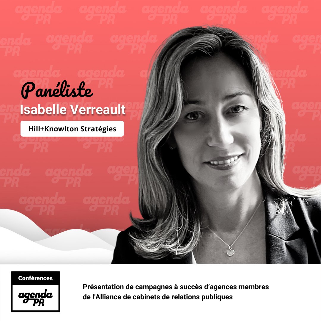 hk_canadaFR's tweet photo. Notre directrice générale du Québec et vice-Présidente principale @IsaVerreault sera à l’événement @AgendaPR_QC pour parler des campagnes à succès de notre #HKClient @NespressoCA. Inscrivez-vous dès aujourd’hui à ce grand rendez-vous #RP https://t.co/iB6rtuLJBp https://t.co/kPvykyglrP