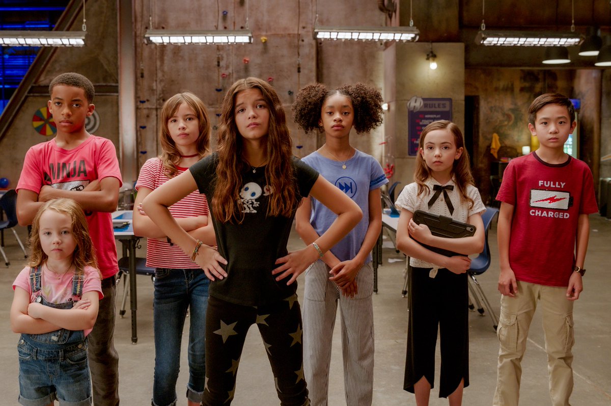 Rodriguez's tweet photo. Excited to share the first images from my upcoming film WE CAN BE HEROES. Releasing globally on @netflix on January 1, 2021! https://t.co/N7Qa1kD2iA