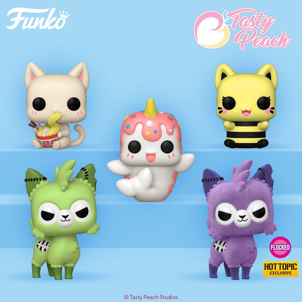 Check Out These Sweet New Funko Pops! Tasty Peach Coming Soon. Preorder These Adorable Pops! Now