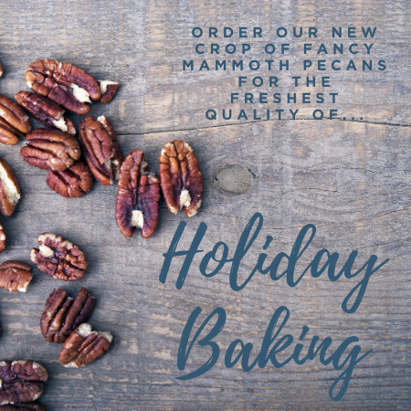 youngplantation's tweet photo. It's time to prep your holiday menus, and we've got all the baking pecans you need! Shop now - https://t.co/nbXKZbiqzA https://t.co/1vacbk6tE0
