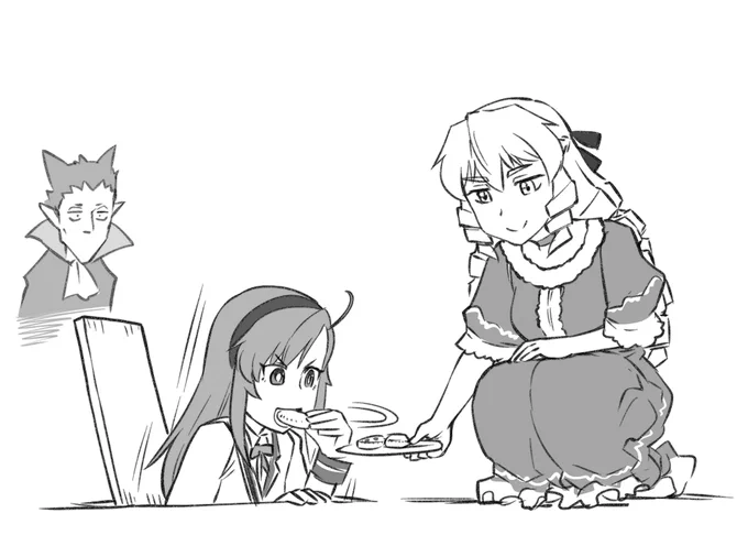 わたくし餌付けも得意でしてよ

#吸血鬼すぐ死ぬ 
#悪役令嬢転生おじさん

https://t.co/fslb7eD4Bt 