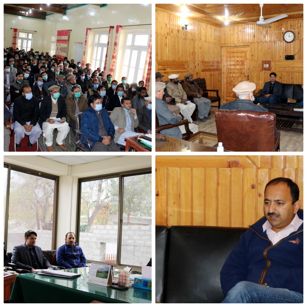 Visited Ghakuch today, attended training session of Polling Officers.Held meeting with DRO Ghizar and met dist peace committee. Excellent arrnagmets, close laison and Cooridnation by DC and SP Ghizar. Welldone team Ghizar and wish you all the best for Poll day.