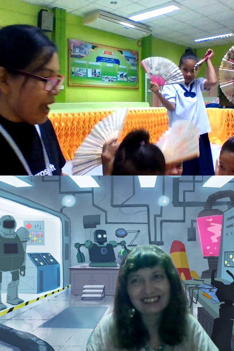 mariajosegiaved's tweet image. We connected with Thailand
@Flipgrid @MicrosoftEDU
@Buncee @Wakelet
@SkypeClassroom @PloyMBunga

 #GlobalLearningConnection