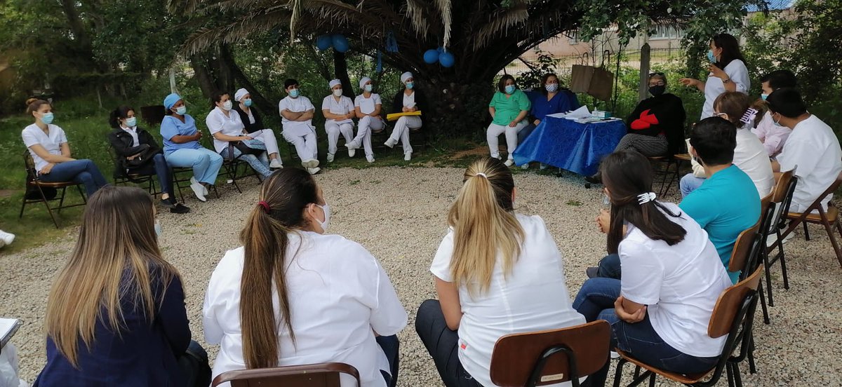 RapMaldonado's tweet photo. El Equipo de #ODDH trabajando con estudiantes y trabajadores de Salud. Compromiso y Responsabilidad en un tema importante para todos. Gracias!!! https://t.co/XiplIBT90x