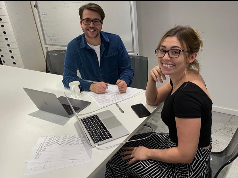Agent_Academy's tweet photo. Behind the scenes of @RHANews’ online panel event! 🎥 

A big well done to our production team, Ben &amp; Megan, for making sure the event ran smoothly! 👏 https://t.co/6mFbmRl5Mj