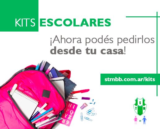 stmbb's tweet photo. INFORMACIÓN IMPORTANTE - Kit Escolares ✏️📒
.
.
@stmbb 
@Aguero_M_A https://t.co/TvSAHpih1s
