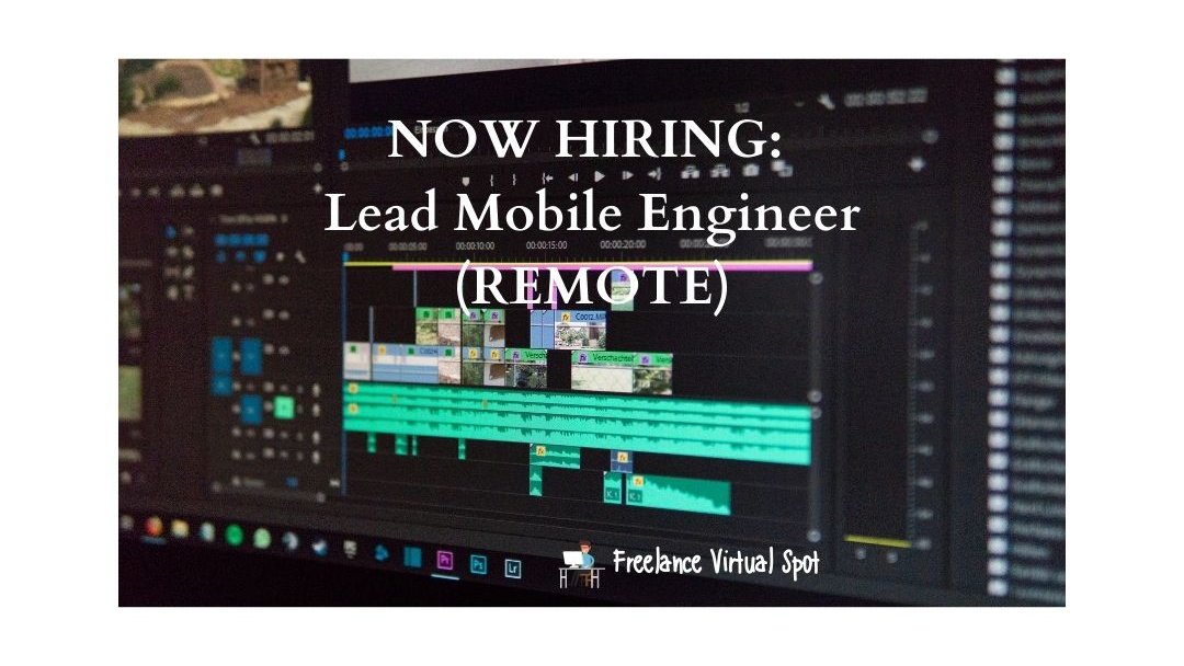 Freelance_Spot's tweet photo. NOW HIRING: Lead Mobile Engineer (remote) To apply, check this link: https://t.co/lHaUV4ZQ2F #jobopp #nowhiring #LeadMobileEngineer #remote #remotework #telecommute #telework #homebased #homeoffice #freelance #freelancer #freelancing #freelancevirtualspot #Brainscape https://t.co/nGKvGNP5mm