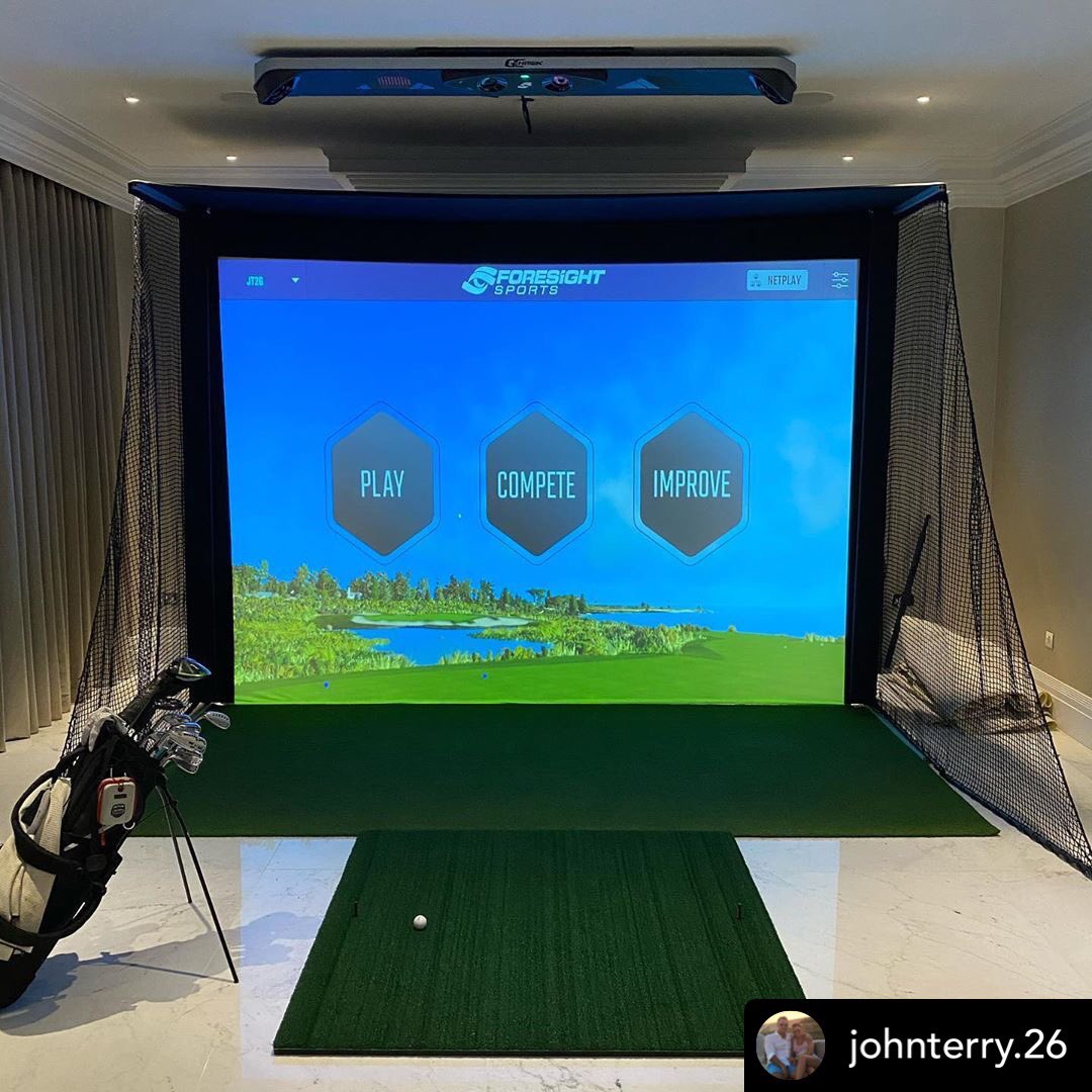 ForesightEurope's tweet image. Delighted to get John Terry ‘Masters ready’ with our #PerformanceSim 💪⁣