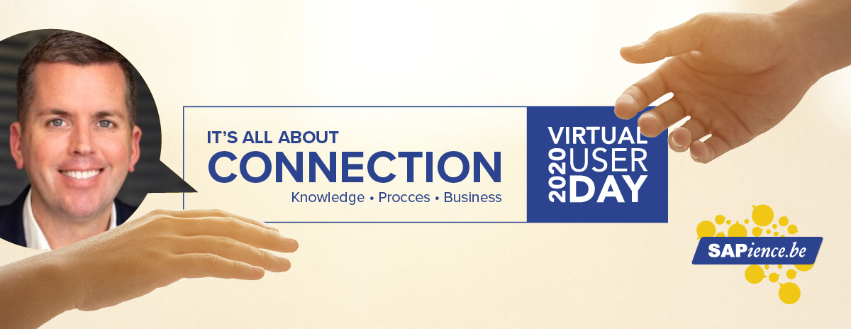 Meet <a href="/brianpaulduffy/">Brian Duffy</a>. As keynote speaker during our VIRTUAL UserDays, he will join SAP BeLux Managing Director <a href="/Stijndebeuck/">stijn de beuckelaer</a> at our Virtual UserDay. 

Book your digital seat for Brian’s Keynote on Monday 23 November 2020 at 16:30 ➡️ sapience-virtualuserday.biz

#VirtualUserDay #SAP