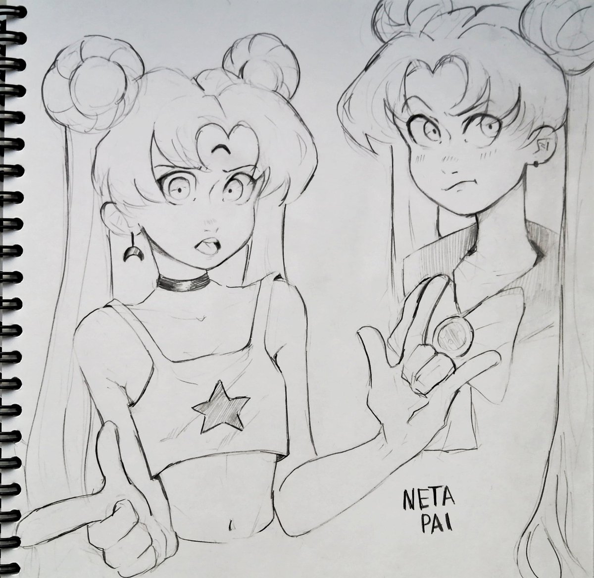 Sailor moon sketch ?

#SailorMoon #Usagi_Tsukino #sketch 