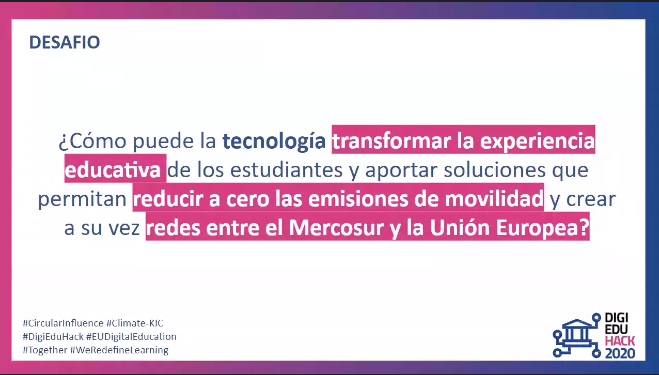 AnaSostenible's tweet image. Este es el desafío del #DigiEduHack2020 sobre #educaciondigital de #Argentina #Uruguay #Suiza y #España organizado por
#CircularInfluence socio de 
#ClimateKIC
 
#DigiEduHack #EUDigitalEducation #CircularInfluence