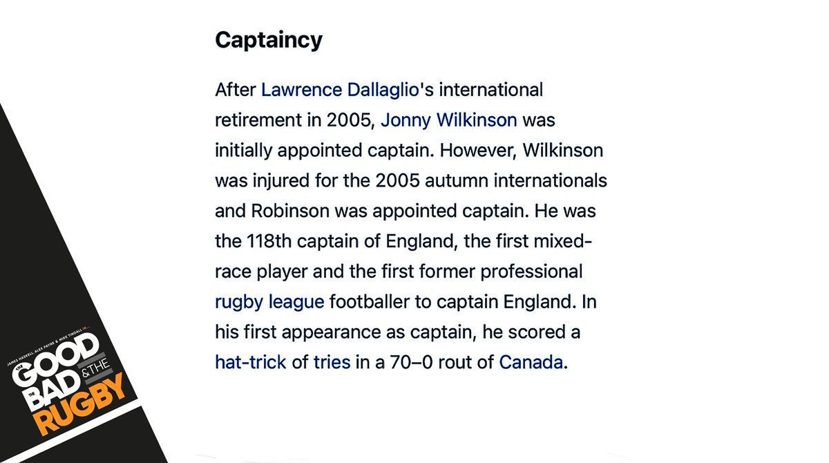 GoodBadRugby's tweet photo. 🏉 The recognition he deserves is now in place https://t.co/Rm1Ufzat1B