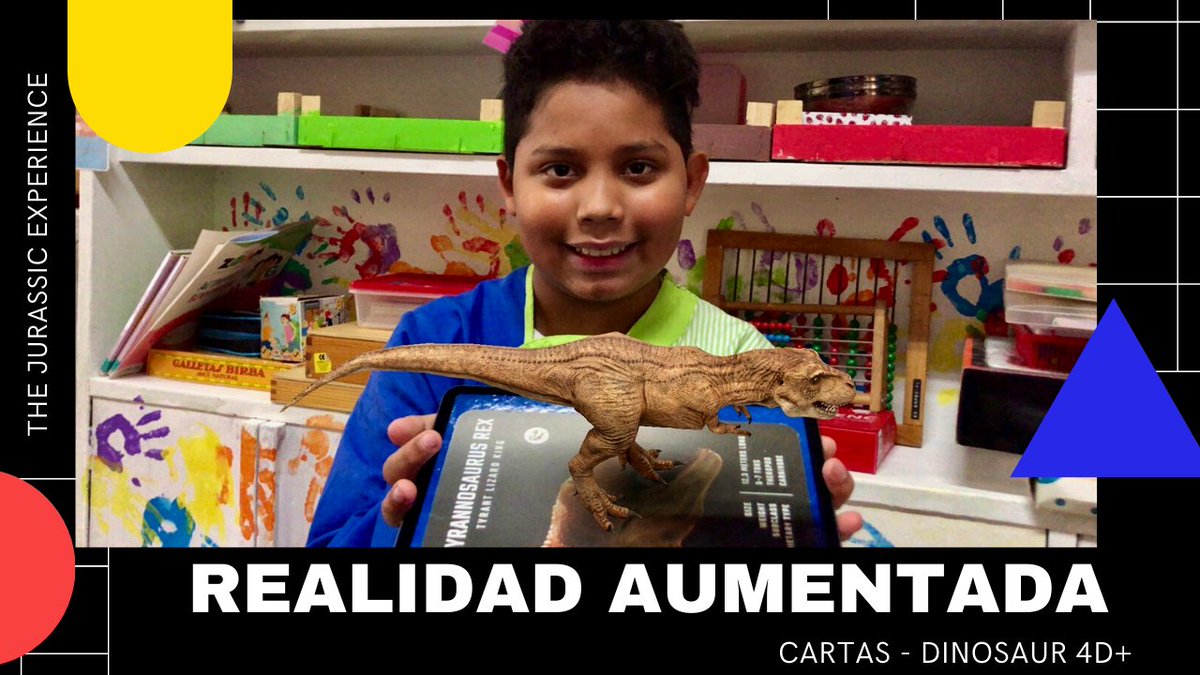 FernandoBoillos's tweet photo. Os dejo el video sobre REALIDAD AUMENTADA - DINOSAUR 4D+ ¡Espero que os guste tanto como a mis chic@s!

https://t.co/ccBSqtchhr 

@imgende @EducWeb @FrikazosAula @yosoytuprofe_ @Gamificaeducar @flipped_primary @EducaReality @jblasgarcia @serendipium @Magisnet @immamarin @applejux https://t.co/ZKdjufP8zm