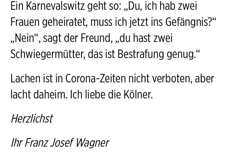 Karneval gut zusammengefasst wie ich finde