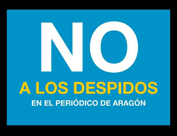 El <a href="/periodicoaragon/">El Periódico de Aragón</a> está amenazado por once despidos.  La asamblea de trabajadores muestra su rechazo absoluto a la propuesta.