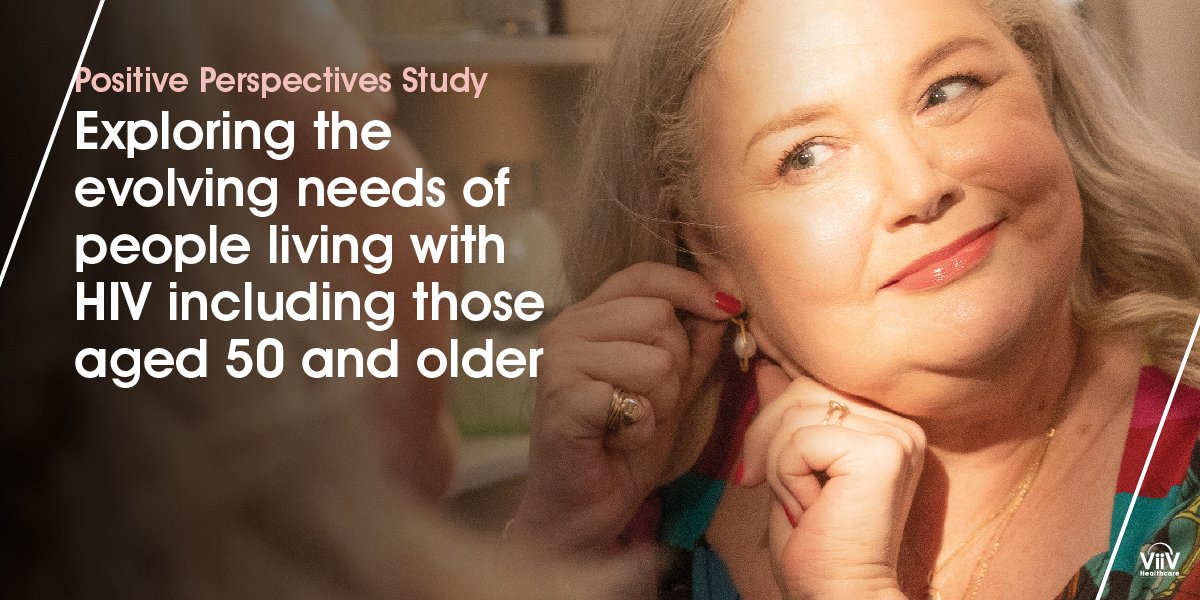 ViiVHC's tweet photo. The Positive Perspectives study is now available! Explore new insights from PLHIV including those 50 &amp; older to discover how regular discussions with healthcare teams about evolving treatment needs &amp; concerns may help people thrive with HIV #HIVHasChanged https://t.co/EjXhVjuBUj https://t.co/RMkaIFqJv9