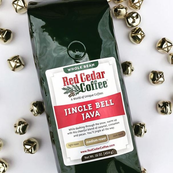 OhioProud's tweet photo. Bells will soon be ringing - time to stock up on @redcedarcoffee's Jingle Bell Java! #OhioProud #JingleJava https://t.co/JuLtGVca44