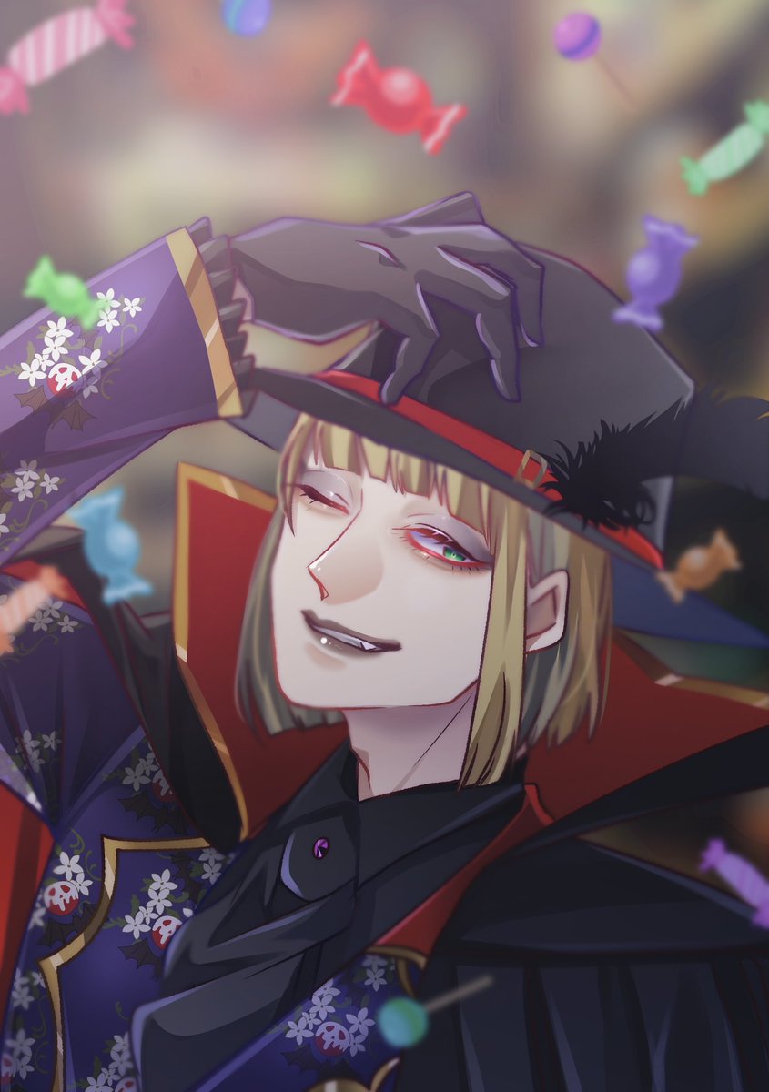 ツイステ スケアリー モンスターズ5章感想 被るんかーーーーい ツイステハロ わぁるど 返信遅刻魔 のイラスト