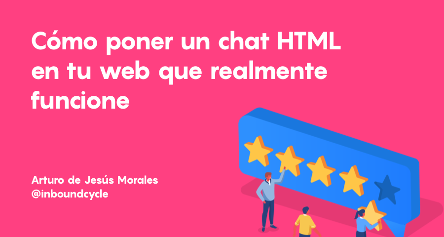 🙂Cómo poner un chat #HTML en tu #web que realmente funcione🙂 
buff.ly/35mt5hZ