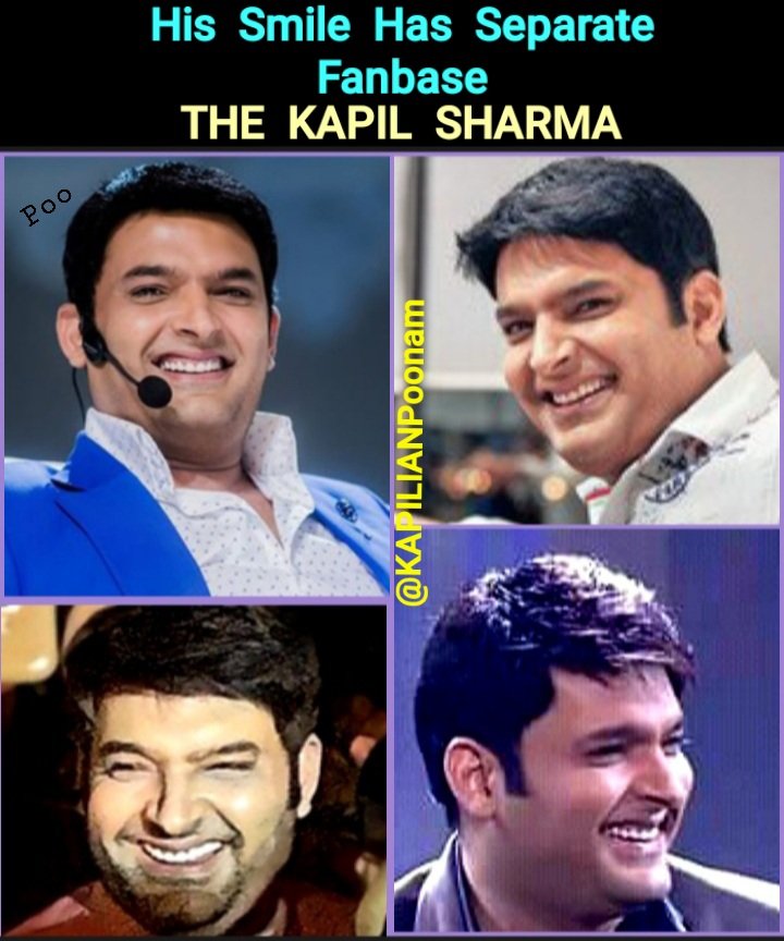 His Smile Has Separate Fanbase #KapilSharma ⚘ @KapilSharmaK9 