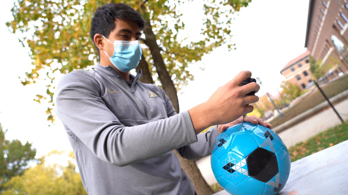 Soccer players’ head injury risk could be reduced with simple adjustments to the ball, <a href="/LifeAtPurdue/">Purdue University</a> study finds. #PurdueResearch purdue.university/35neSRO