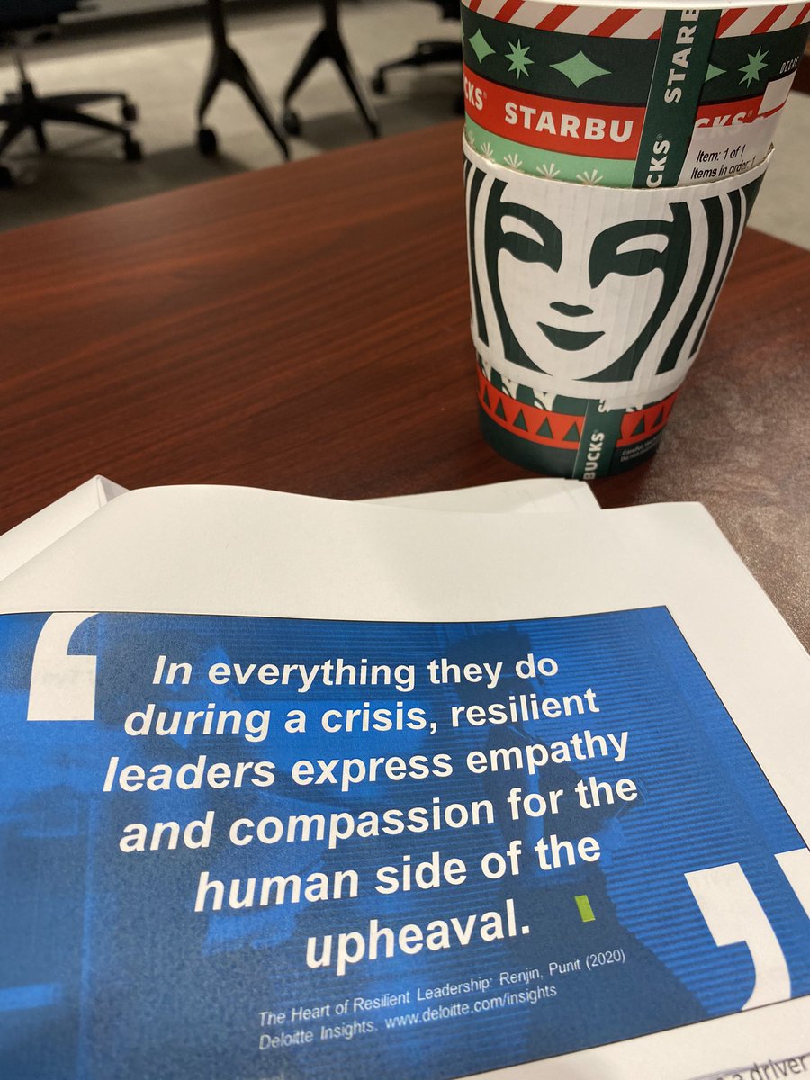 sabrina_hebeler's tweet photo. Another day onsite! But first, @KKOwen_Coach and I to facilitate a virtual leadership session focused on human connection and tools to demonstrate empathy and compassion. #learning #leadership #studereducation @StuderEducation https://t.co/AnTRED0XHL