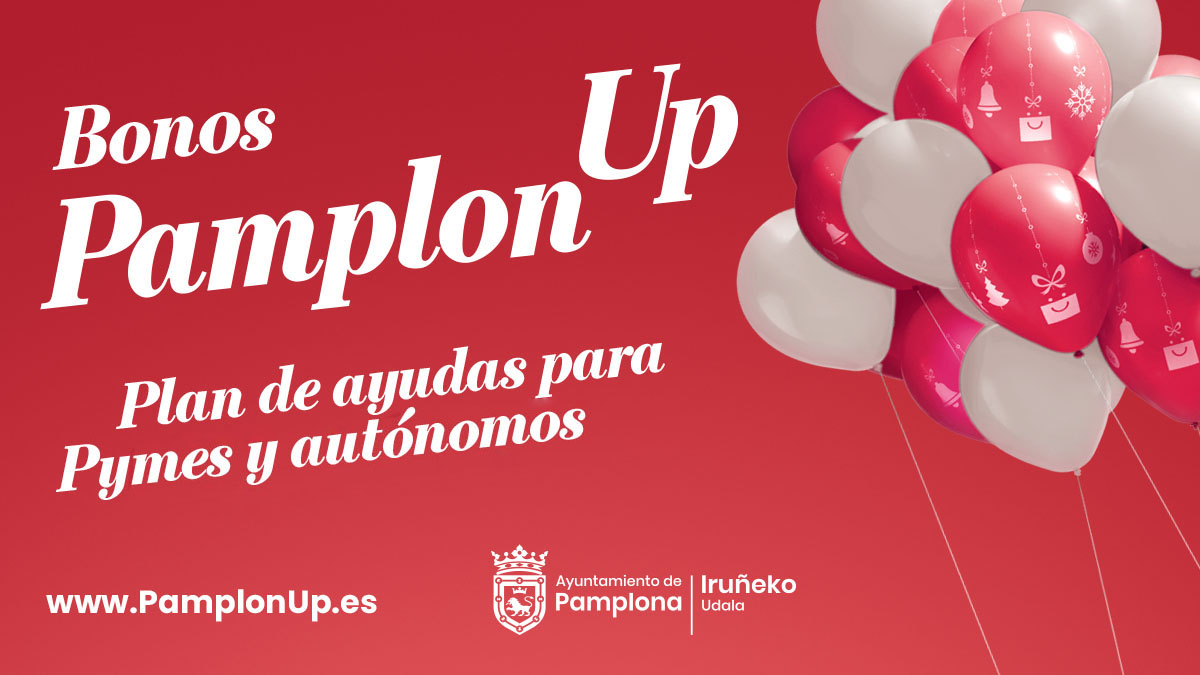 Pamplona_ayto's tweet photo. 🛍️🎈 Aún puedes adherirte con tu negocio a la segunda convocatoria #PamplonUP, abierta a nuevos tipos de establecimientos: alimentación, academias, servicios recreativos y culturales...
🙌 ¡Hasta el 17 de noviembre!
✔️Convocatoria: https://t.co/dumQTpp1AZ
https://t.co/oj3LugyIFM https://t.co/tciYsejHbb