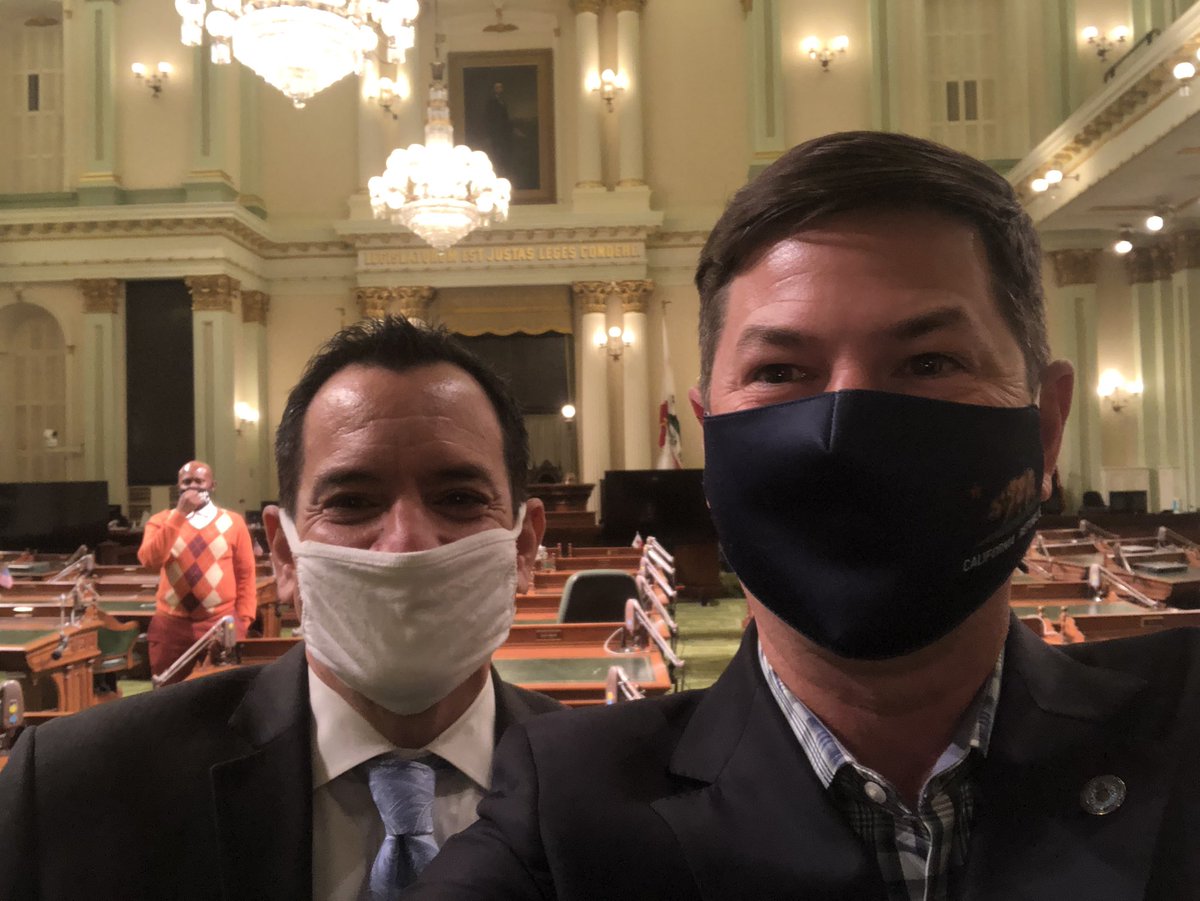 Got to visit our Capitol &amp; meet w/ incoming Assemblymembers. I am in awe every time to be where Californians come together to make progress. I know this is a serious and special time, and am ready for Inauguration in Dec. Thanks to Speaker Rendon for hosting us &amp; all his support.