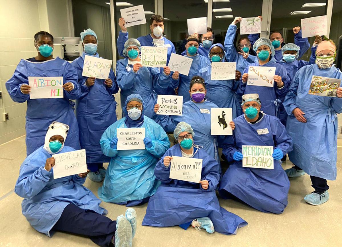 Godisgood4real's tweet photo. @IngrahamAngle Thank God for these Nurses who don't care about who is a Republican or Democrat. They only care about saving lives .
#thankGodforNurses Please retweet if you agree ! https://t.co/Bbs0fnddie