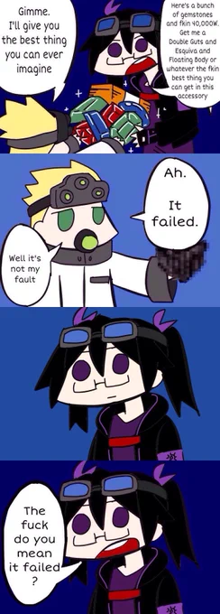Throwback Thursday aka another normal day where I promote my old works, again.

Used to have this sht called "Things that happened in my head" (still there on DevArt). Random stuffs, title is self-explanatory. Made like 66 strips of it. 