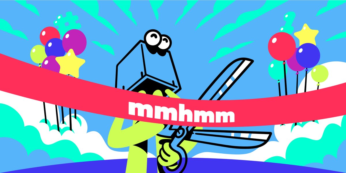 This is it! Today mmhmm for Mac is launching into the world. Now you’ll no longer need an invite to create magical video presentations. 

Visit mmhmm.app to take it for a spin. 

And read more on our blog: mmhmm.app/blog/mmhmm-for…