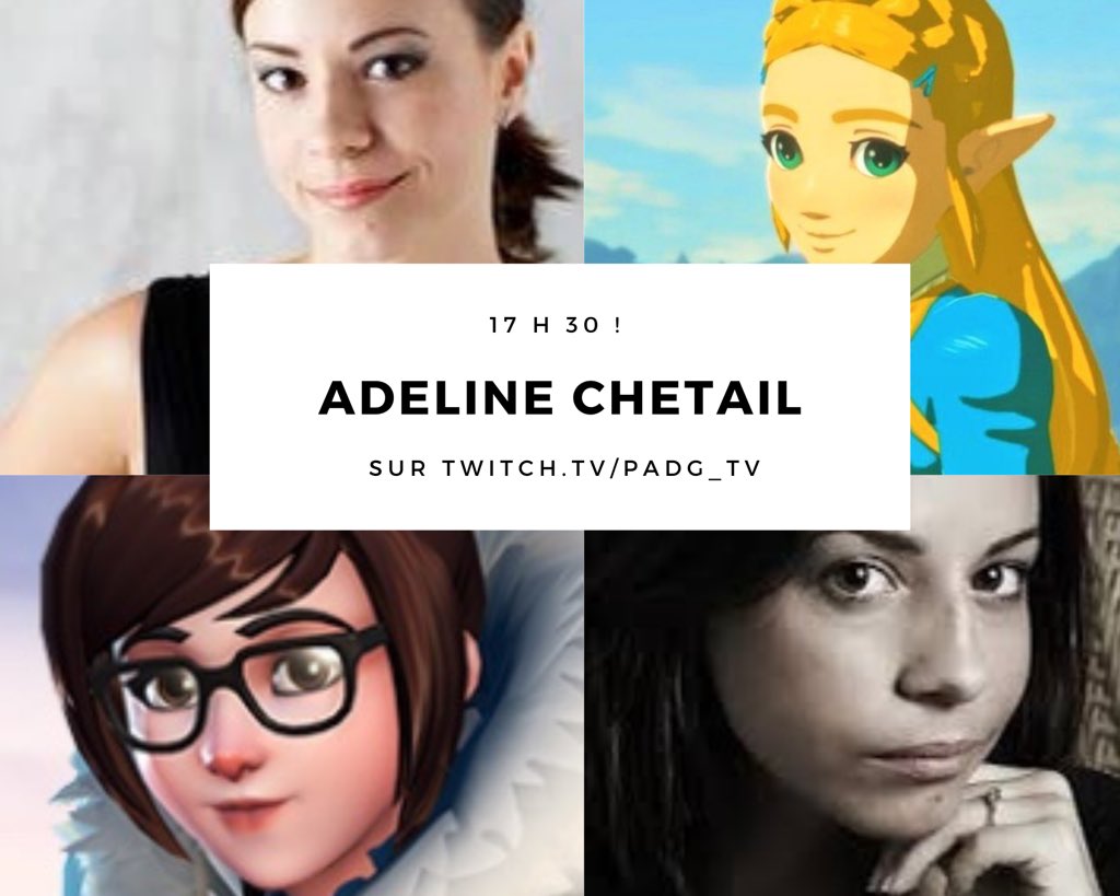 PADG_officiel's tweet photo. VENEZ RETROUVEZ ELLIE (the last of us) / ZELDA / MEI ( Overwatch) et bien d’autres @adeline_chetail A 17 H 30 sur https://t.co/G627WHjcaz https://t.co/RsJbBoegLI