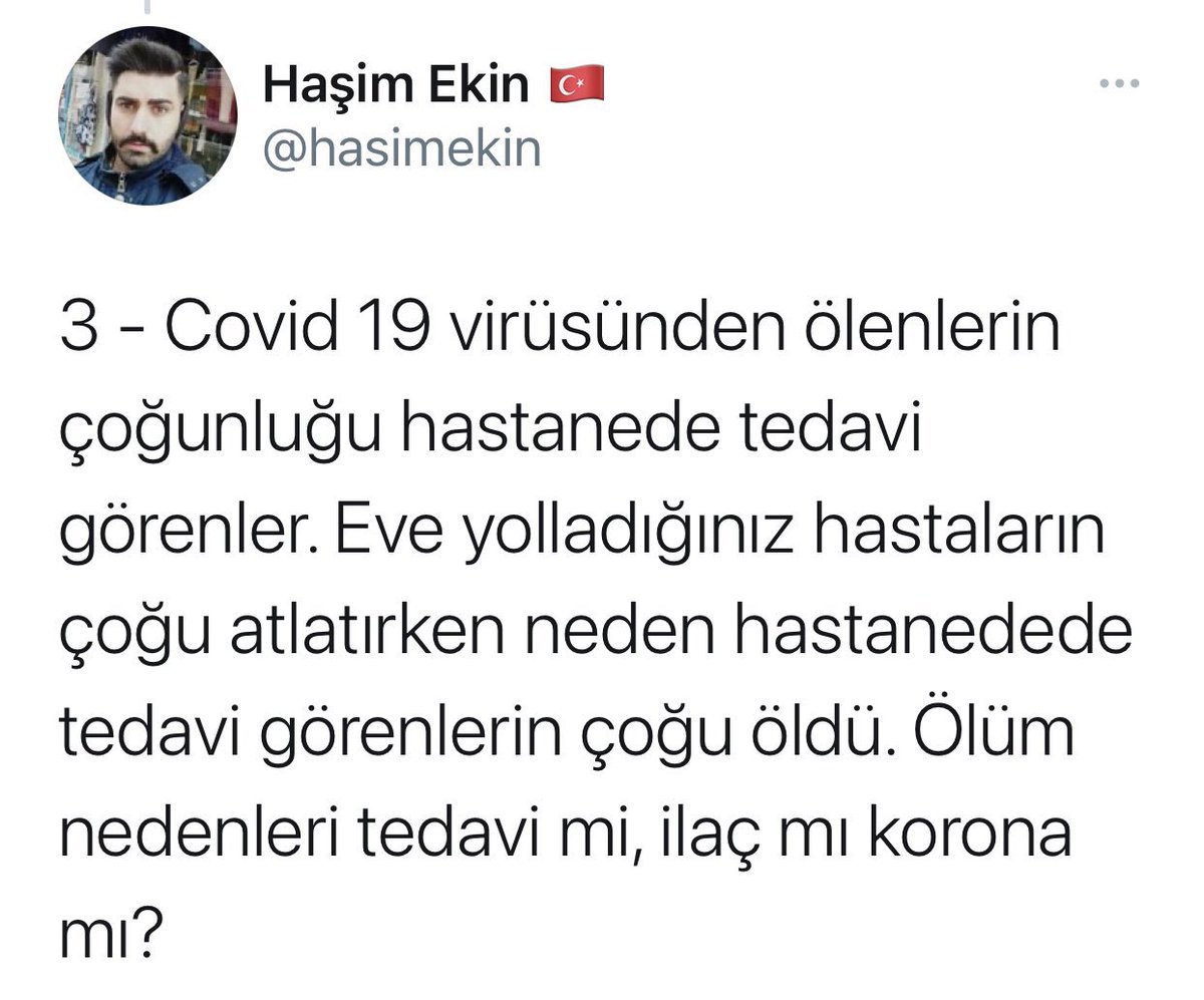 çünkü genel durumu kötü olanlari hastaneye yatırıp iyi olanlari eve gönderiyoruz bundan olabilir ?