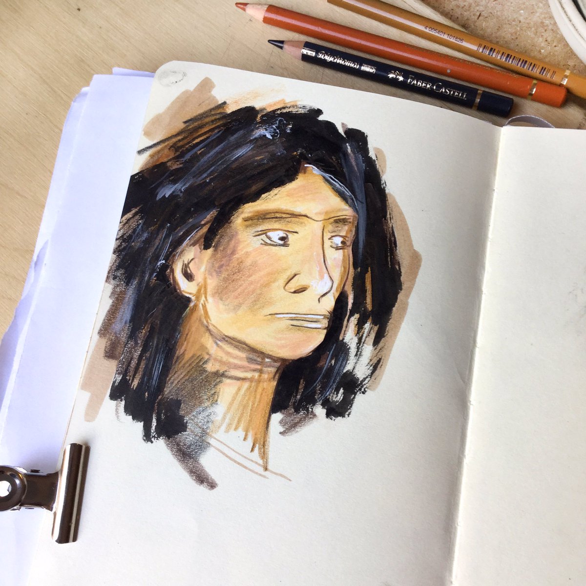 RachelErinIllus's tweet photo. I’ve been really enjoying this week’s Symbiosis Conference with @morethanadodo and @unibirmingham all about Art and Science - some drawings from yesterday’s sessions: Mammoths, Neanderthals and of course the wonderful #FirstAnimals exhibition at OUMNH @djemurdock https://t.co/dNffMe7U5r