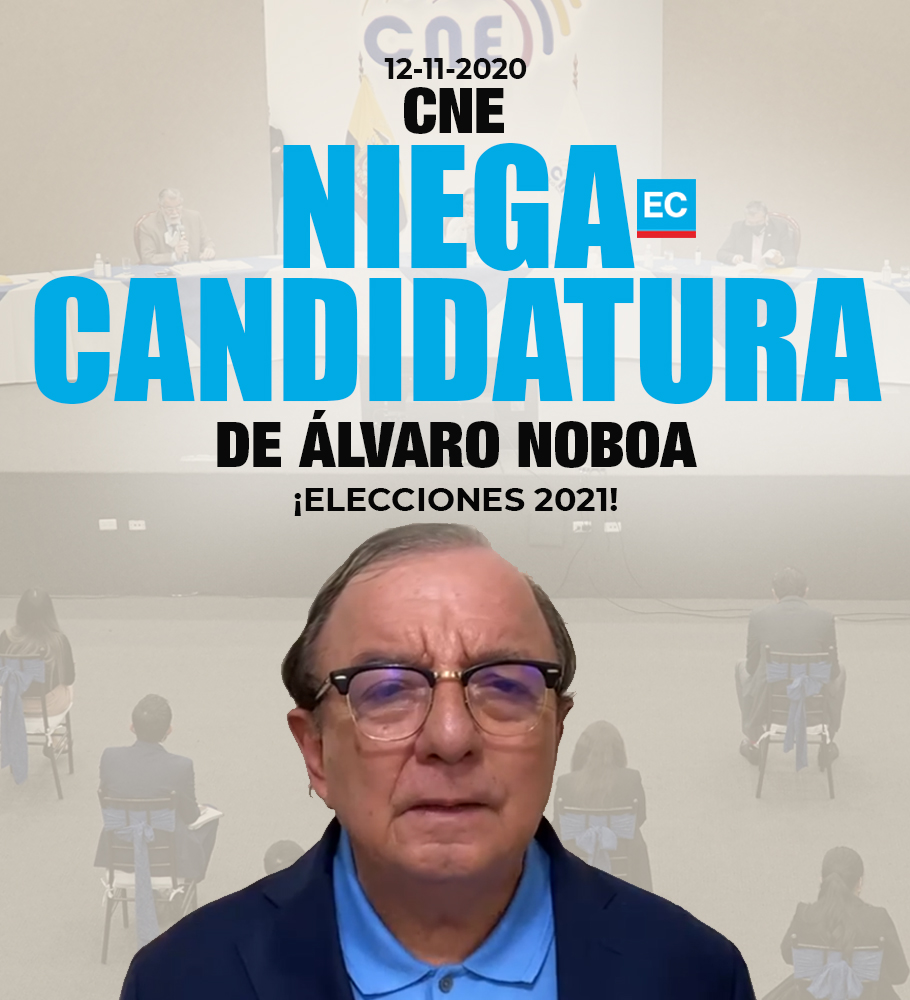 elcomerciocom's tweet photo. #ATENCIÓN | CNE dice que Álvaro Noboa no podrá ser candidato a la Presidencia ¿La razón? » https://t.co/iAdmQifjzN https://t.co/Gn2M2KlOs5