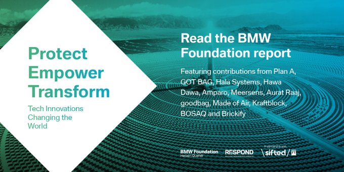 🙏Protect. Empower. Transform. 🚀
What’s Powering Tech for Good? Read our new 
<a href="/bmwfoundation/">BMW Foundation</a> report featuring insights and innovations from <a href="/respond_acc/">RESPOND</a>  #startups and international #experts! 

Hot off the press, here: bmw-foundation.org/publications/t…

<a href="/utum_muc/">bob</a>