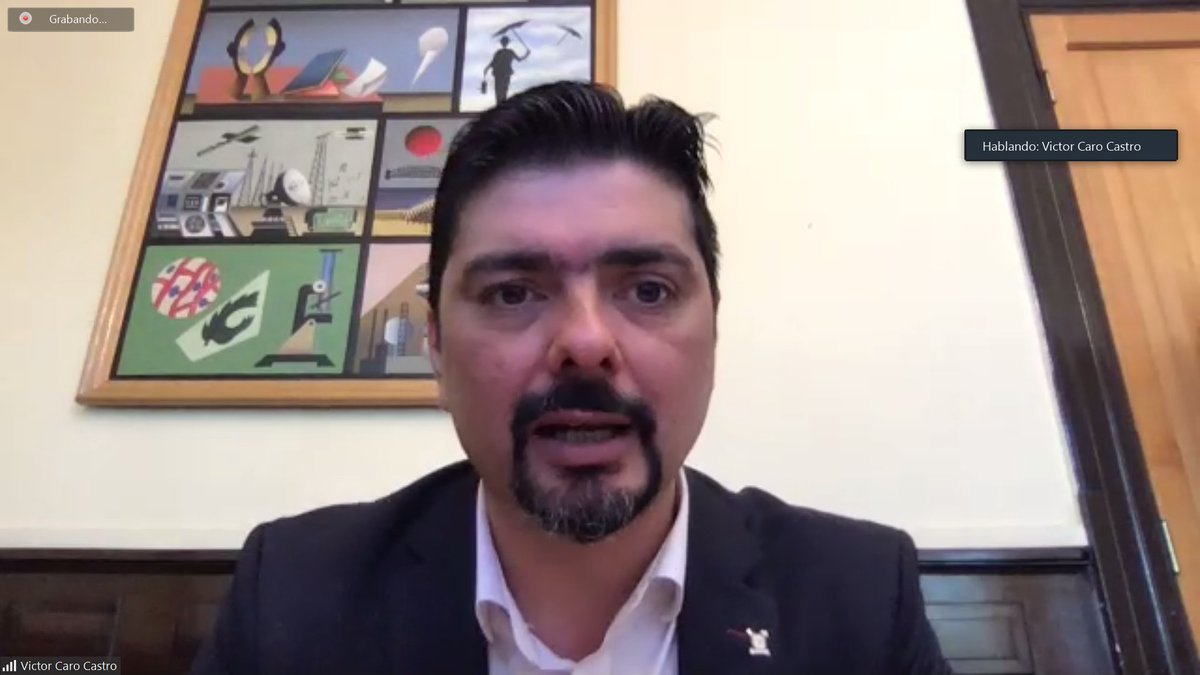 Victor Caro, Director del Centro de Estudios del Futuro #USACH <a href="/cef_usach/">Cef Usach</a>  : "Nos interesa contribuir en el desarrollo estratégico del #centrodeinnovaciónusach en los próximos escenarios que le depará en este desafío de ser un foco de #innovacion zonal".