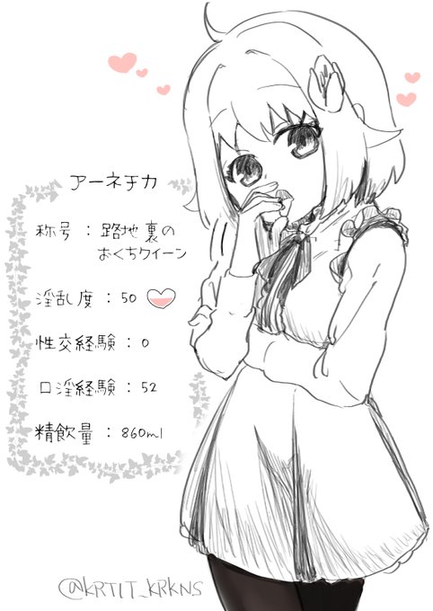 アーネチカが意外とおちんちんをしゃぶっていないことに気が付きました🙄 