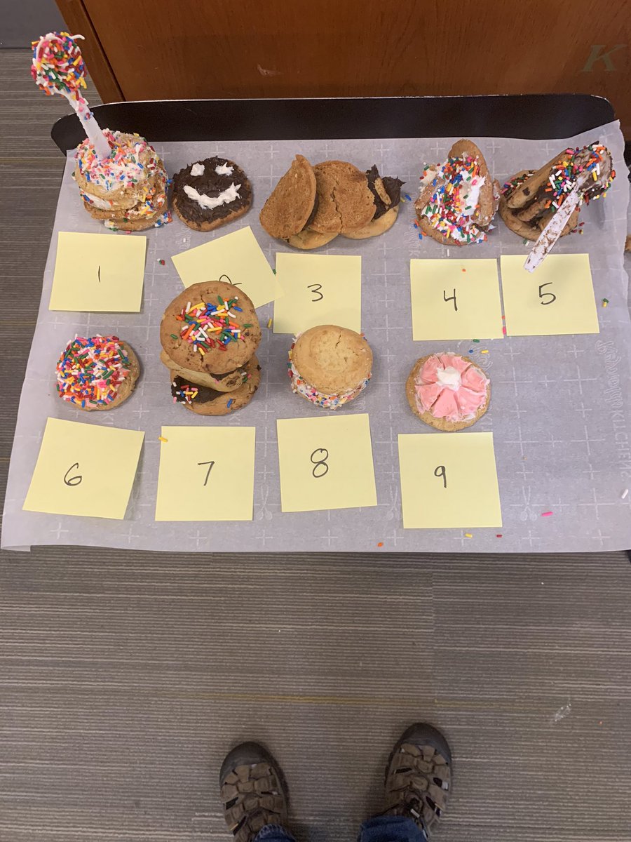 cooking_cghsnc's tweet photo. Cookie decoration and competition for Junior Community Day! All these amazing cookies makes your brain want to crumble because how could you choose just one?! 🍪🍪 https://t.co/FqOYCxQq0E