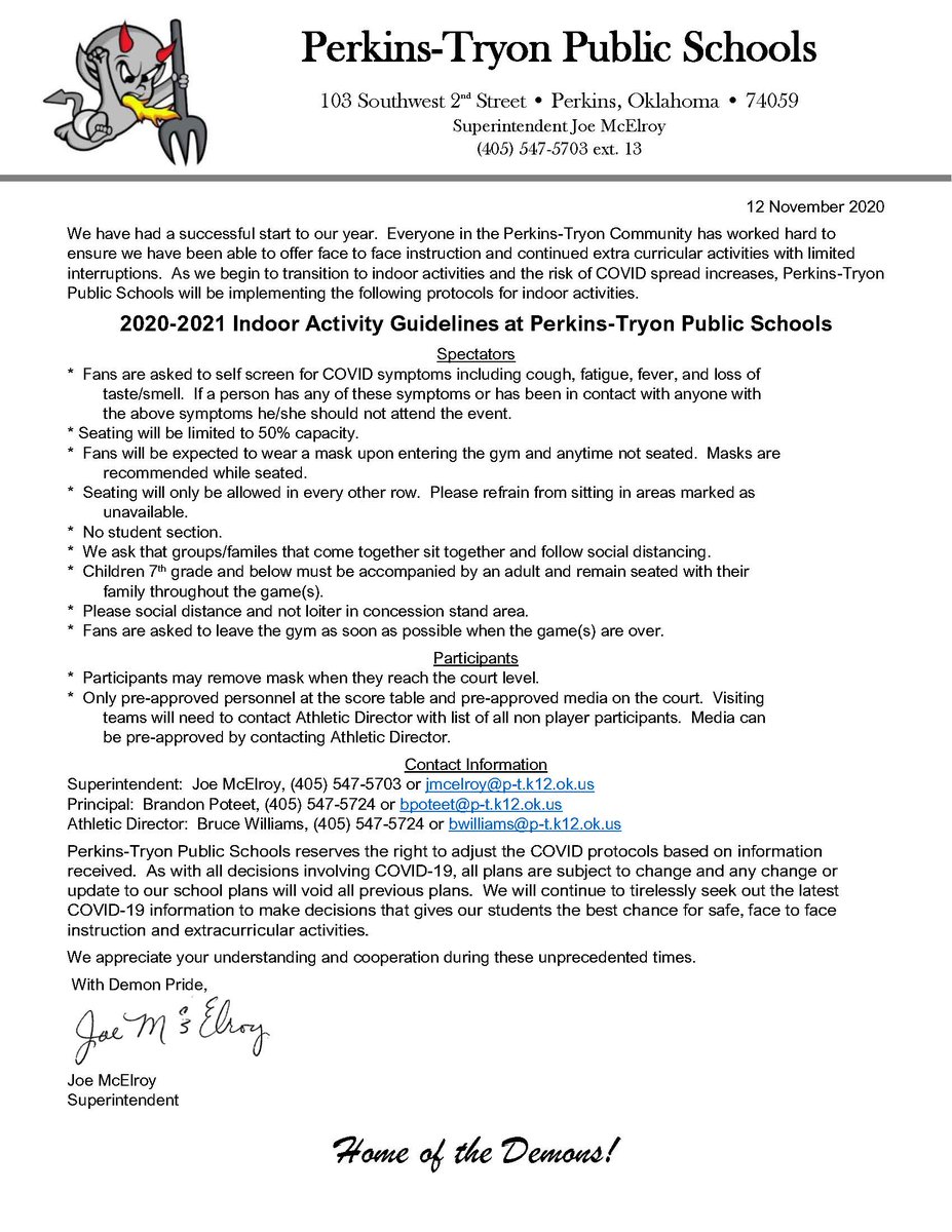 Perkins-Tryon Demons tweet media