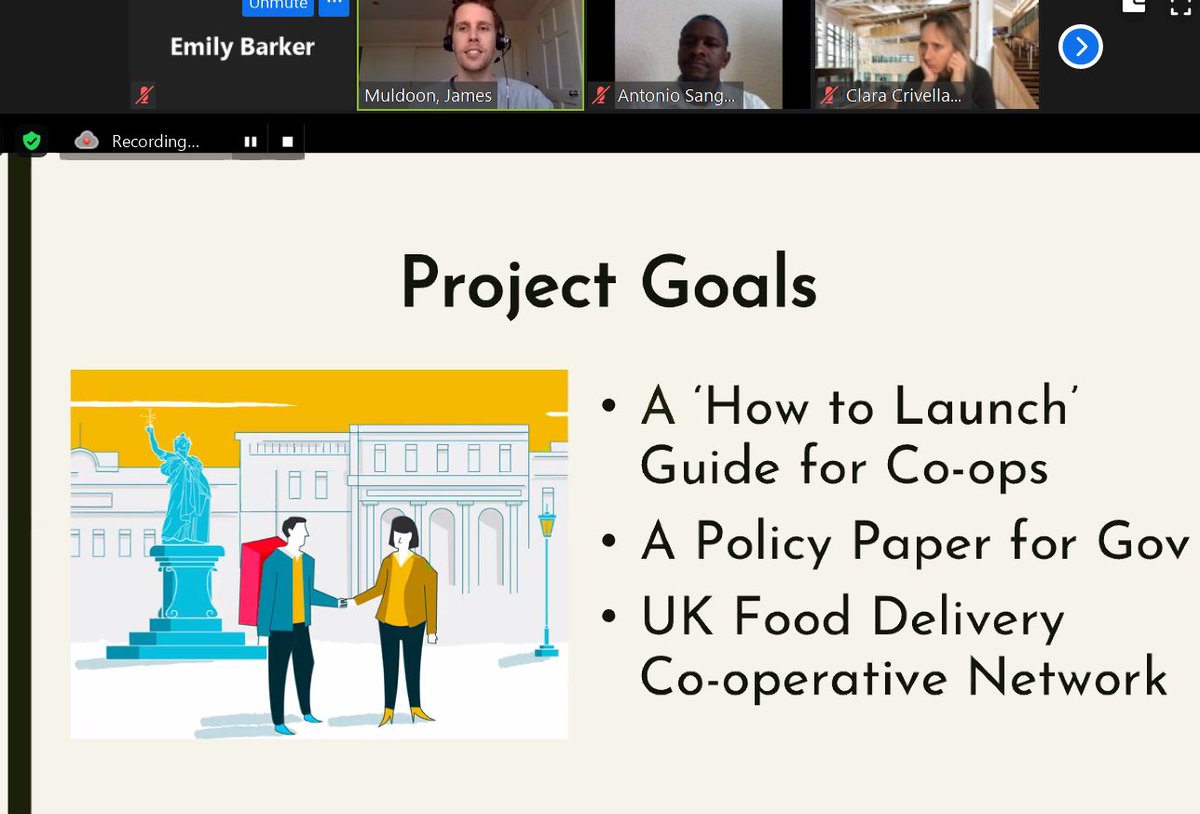 notequaltech's tweet photo. .@james_muldoon_ is up for the final project showcase of the day! He is presenting the Co-Designing a Food Delivery Platform Co-operative project. #coops
#notequaltech https://t.co/EGhBRTwFiJ